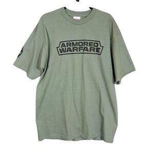 Armored Warfare T Shirt Mens‎ XL Video Game Gaming Miliary USA Made Heavy Weight